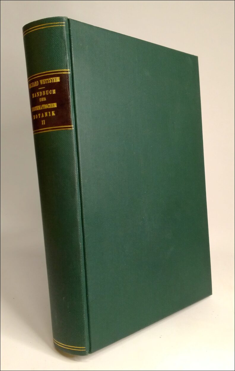 Richard Wettstein : Handbuch der systematischen botanik