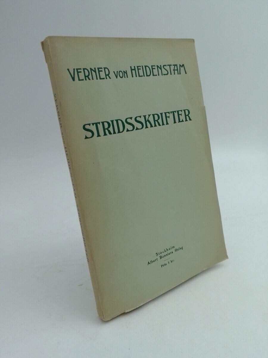 Verner von Heidenstam : Stridsskrifter