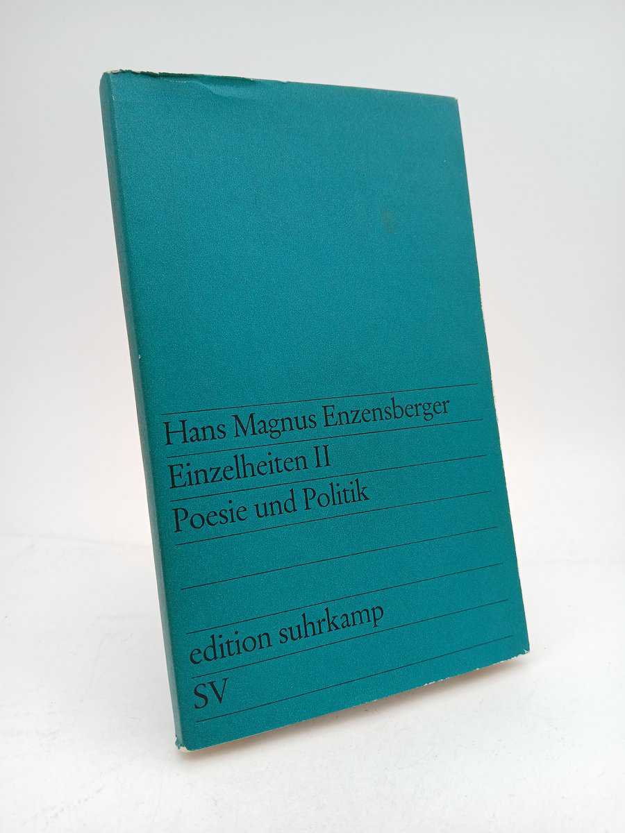Hans Magnus Enzensberger : Einzelheiten II