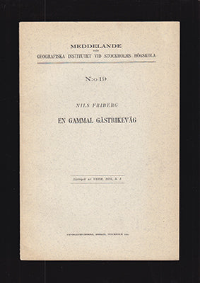 Nils Friberg : En gammal gästrikeväg