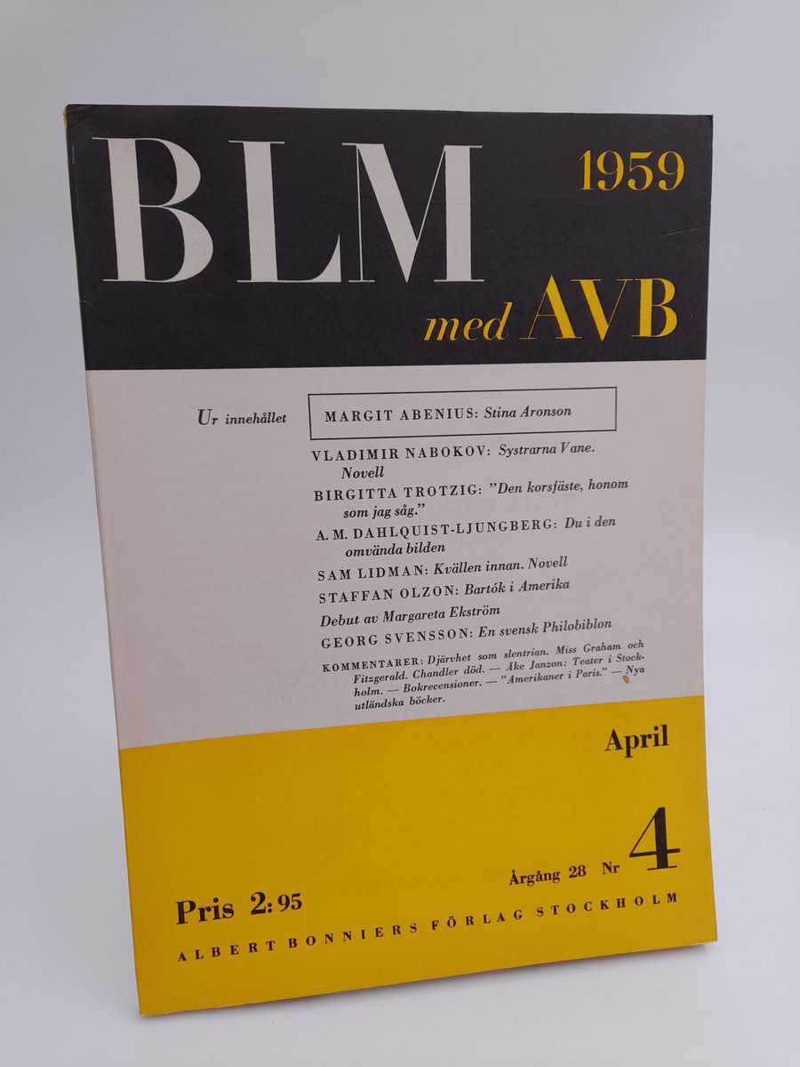 Bonniers litterära magasin : 1959/4