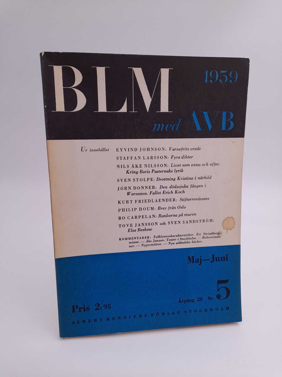 Bonniers litterära magasin : 1959/5