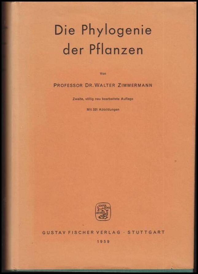 Walter Zimmermann : Die Phylogenie der Pflanzen