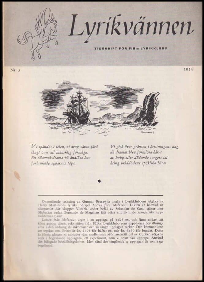 Lyrikvännen : 1954 / 3