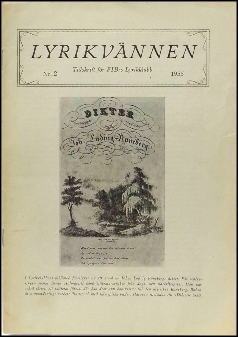 Lyrikvännen : 1955 / 2