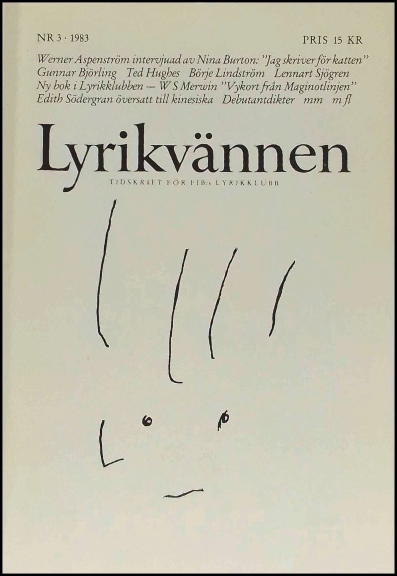 Lyrikvännen : 1983 / 3
