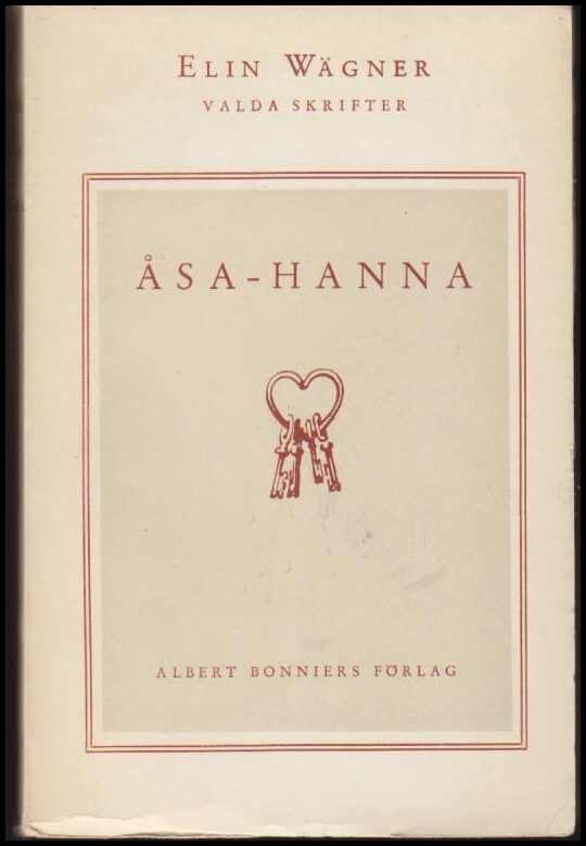 Elin Wägner : Åsa-Hanna