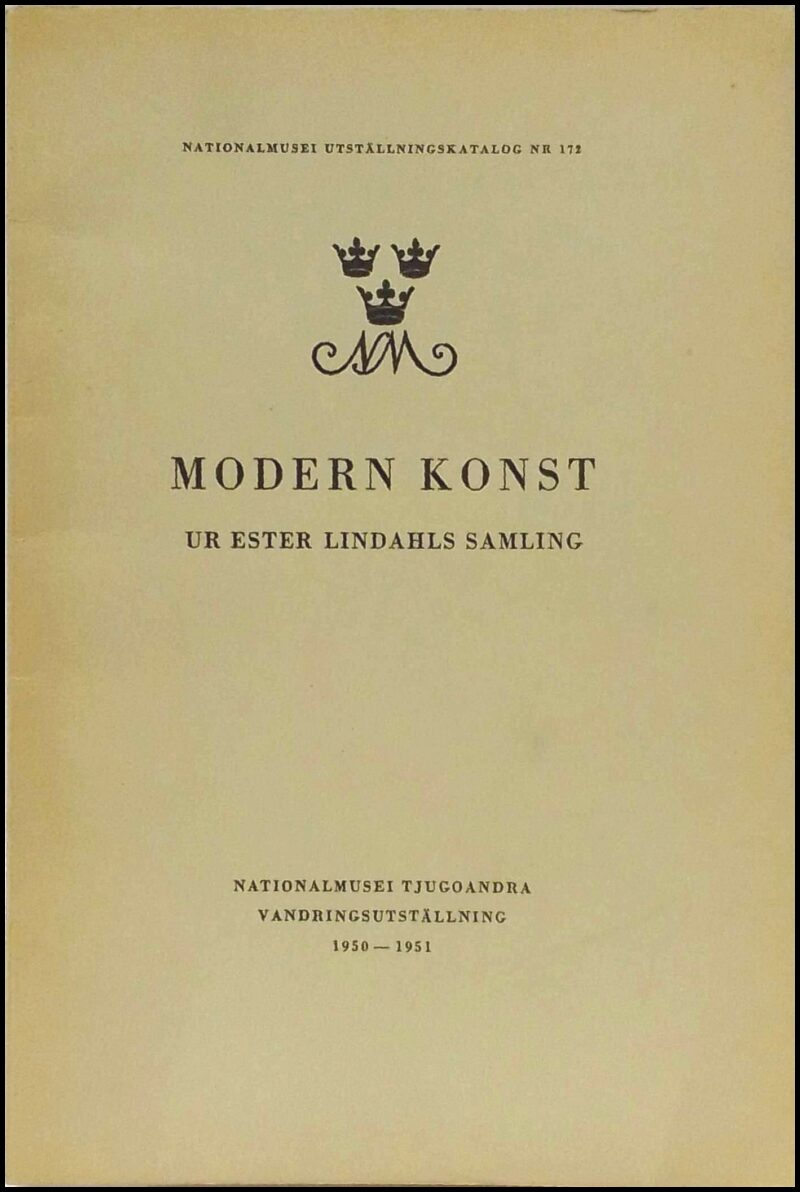 C. G. Stridbeck : Modern konst
