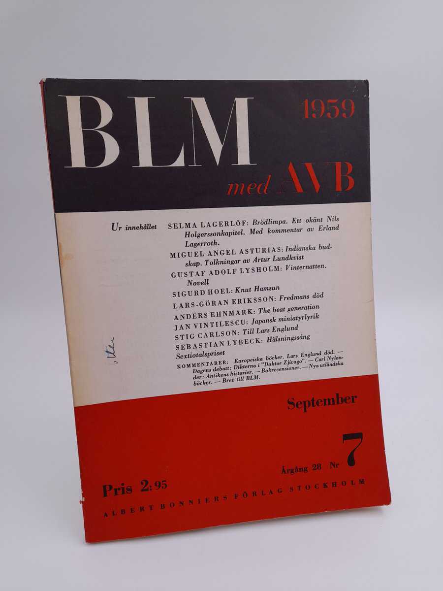 Bonniers litterära magasin : 1959/7