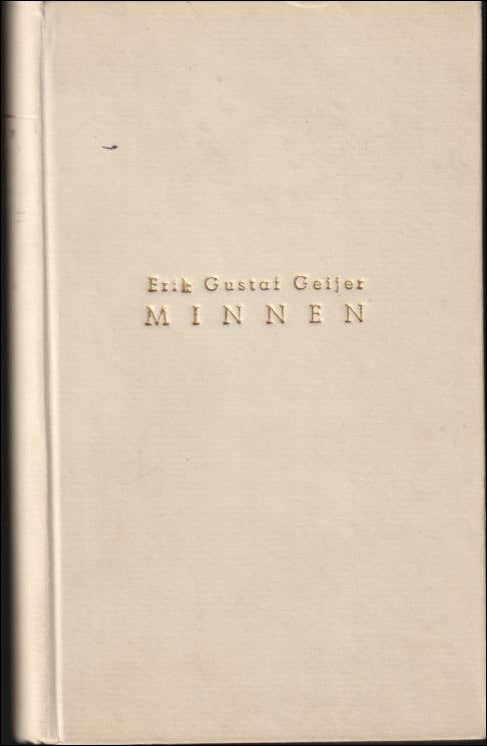 Erik Gustaf Geijer : Minnen
