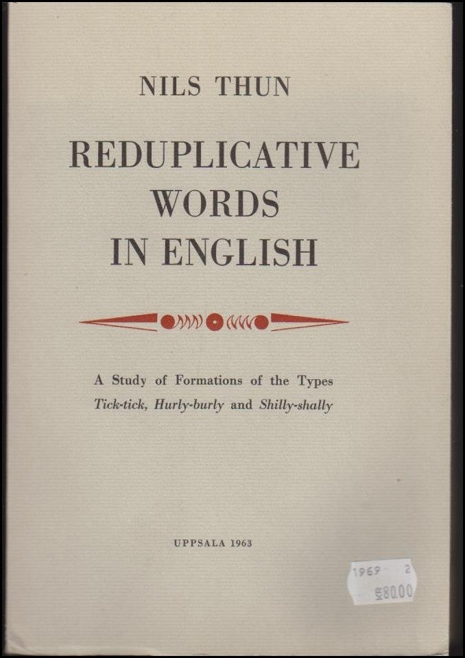Nils Thun : Reduplicative words in English