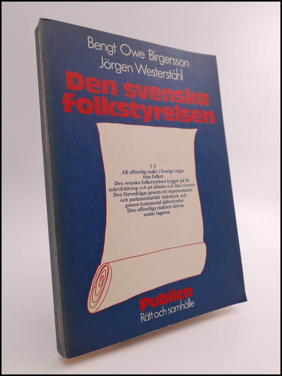 Bengt Owe Birgersson : Den svenska folkstyrelsen