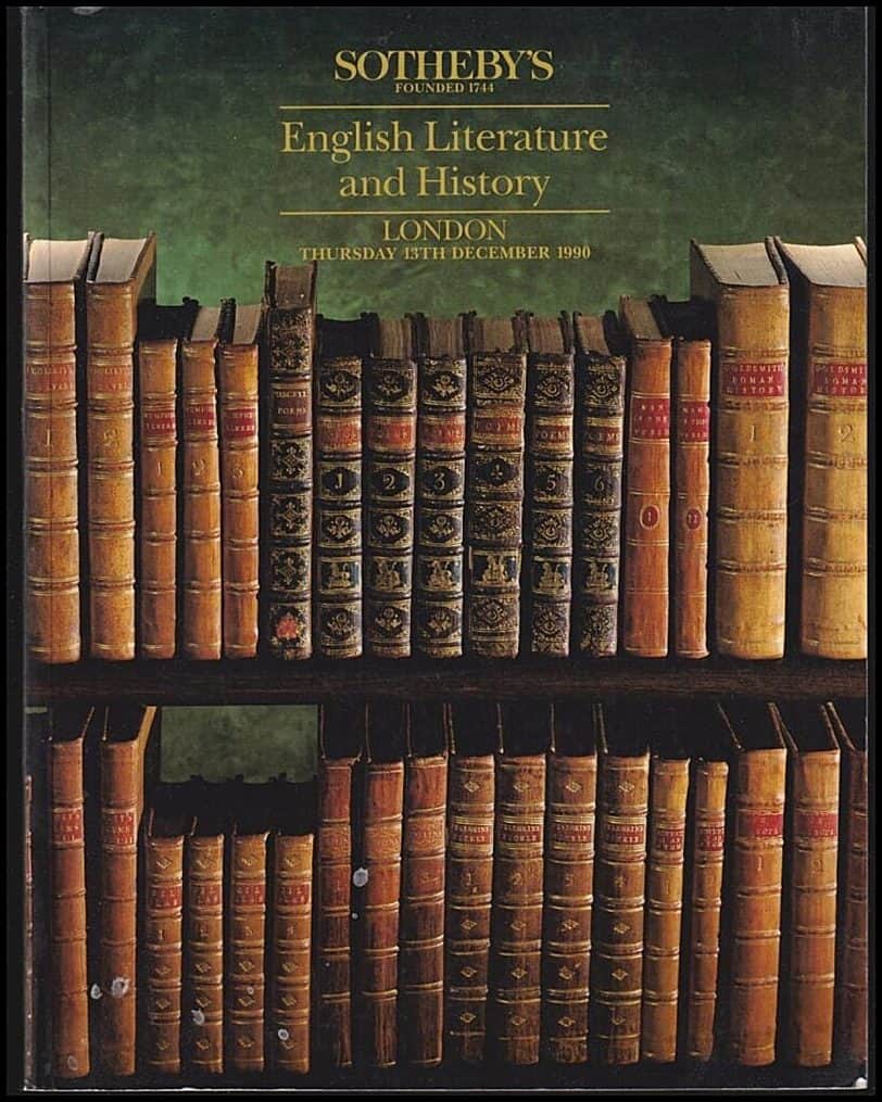 Sotheby’s : English Literature and History