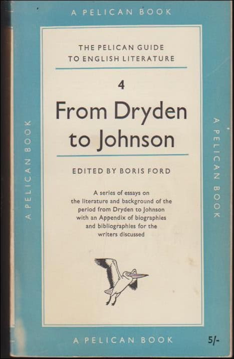 Boris Ford : The Pelican Guide to English Literature