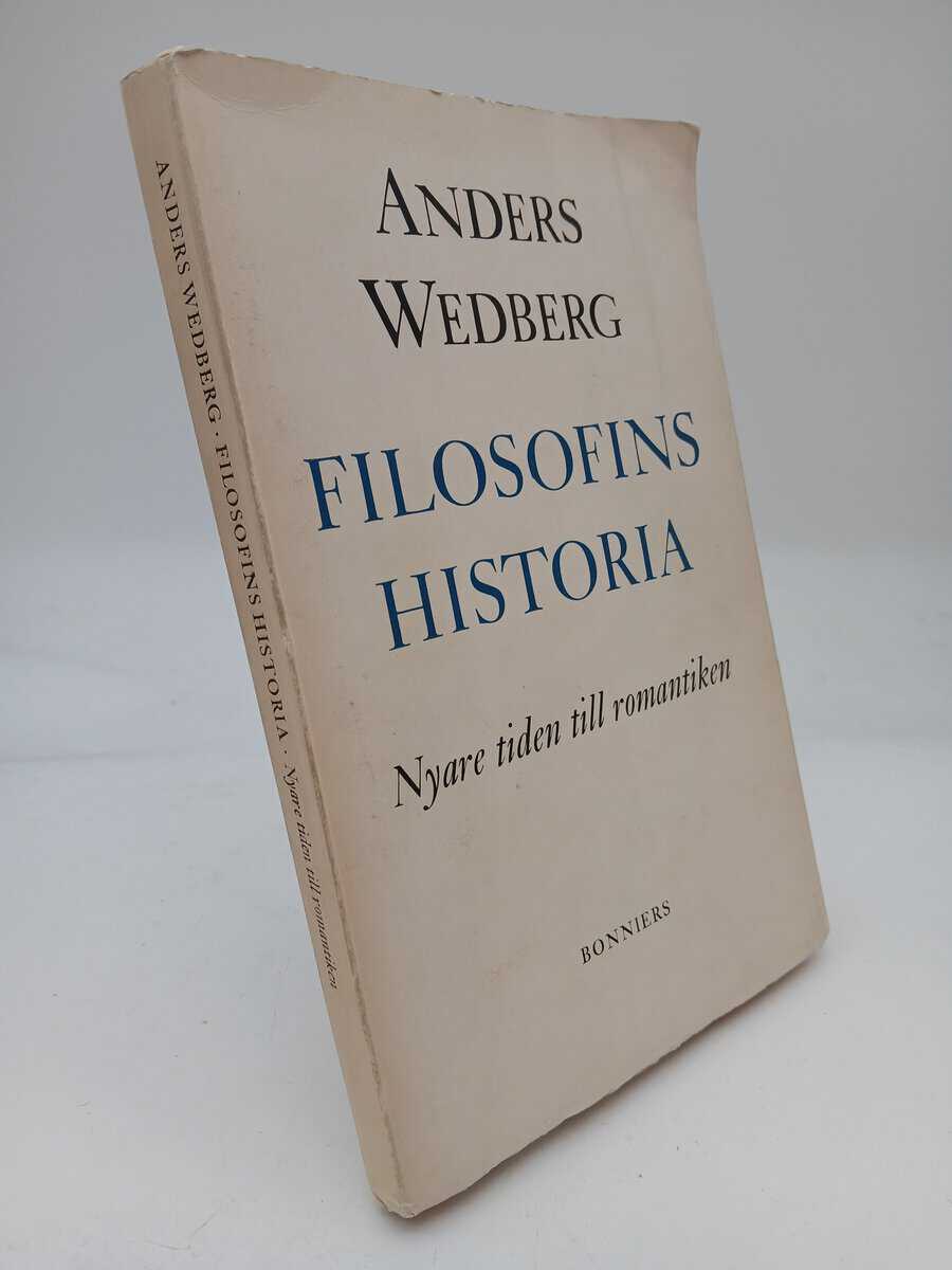 Anders Wedberg : Filosofins historia