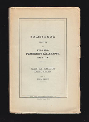 Emil Olson : Flores och Blanzeflor