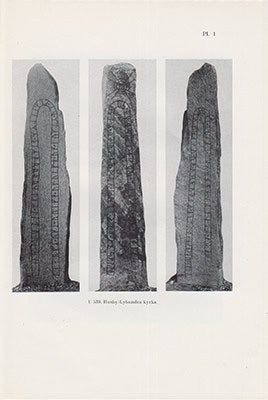 Elias Wessén : Historiska runinskrifter