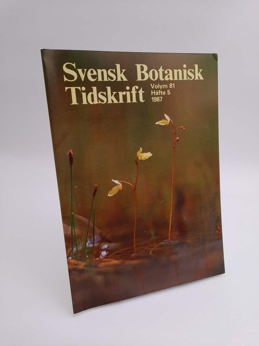 Svensk botanisk tidskrift : 1987/5
