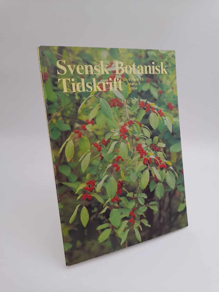 Svensk botanisk tidskrift : 1984/6