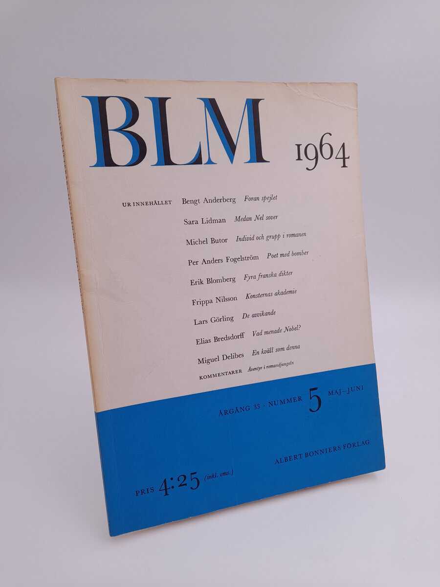 Bonniers litterära magasin : 1964/5