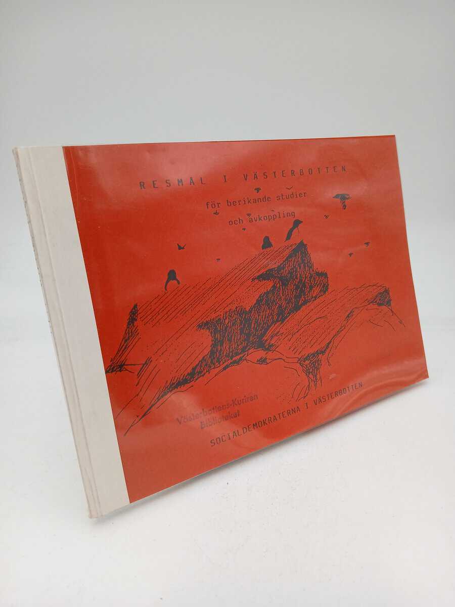 Sture Forsén : Resmål i Västerbotten