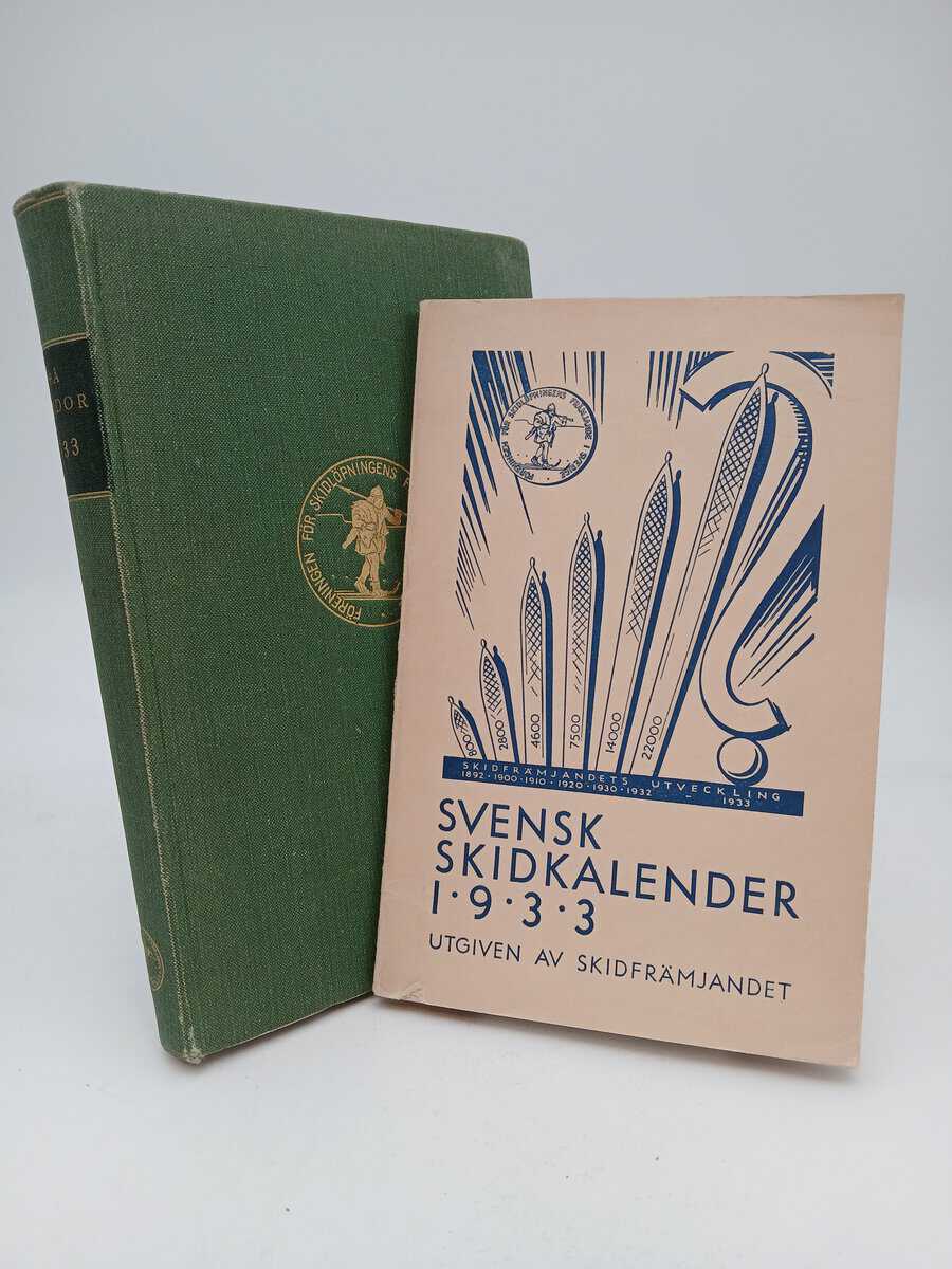 På skidor : 1933 / Skid- och friluftsfrämjandets årsbok
