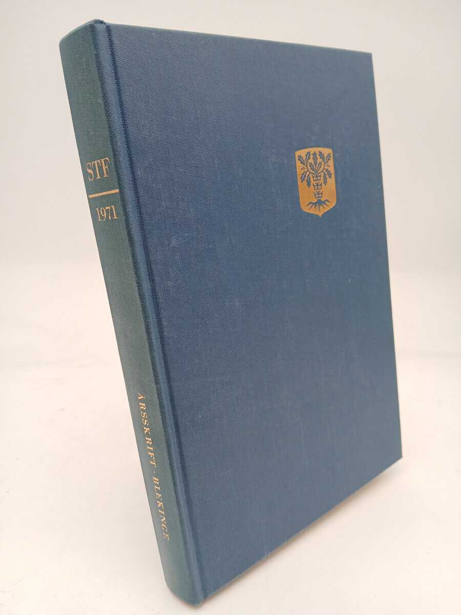 STF Årsskrift : 1971 / Blekinge