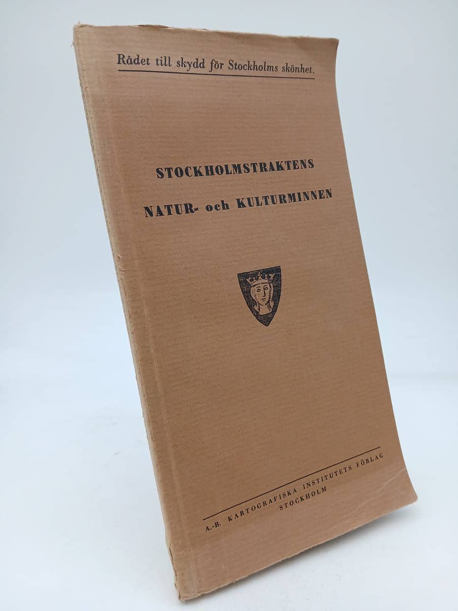 Rutger Sernander : Stockholmstraktens natur- och kulturminnen