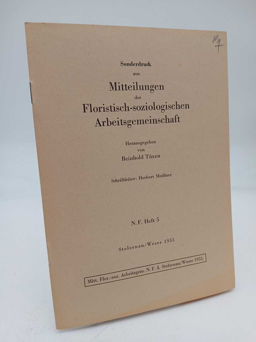 Tüxen, R. ; Meissner, H. : Bibliographia Phytosociologica Germania, Pars V.