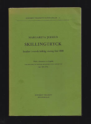 Margareta Jersild : Skillingtryck