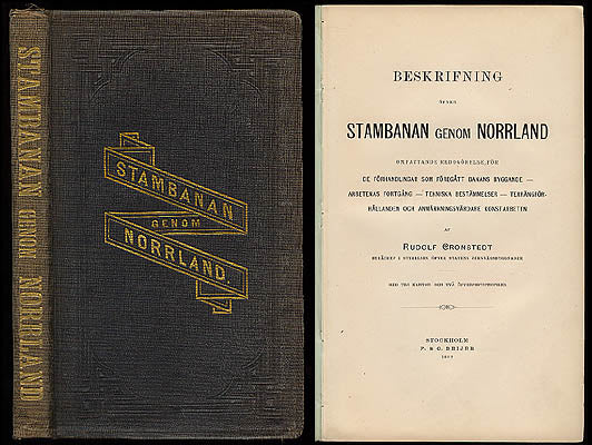 Rudolf Cronstedt : Beskrifning