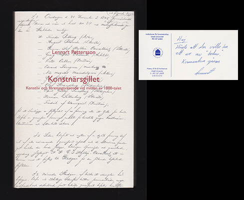 Lennart Pettersson : Konstnärsgillet