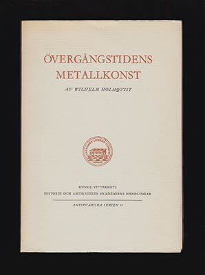 Wilhelm Holmqvist : Övergångstidens metallkonst