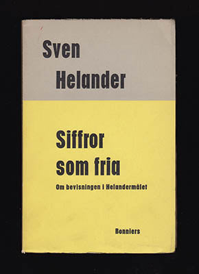 Sven Helander : Siffror som fria