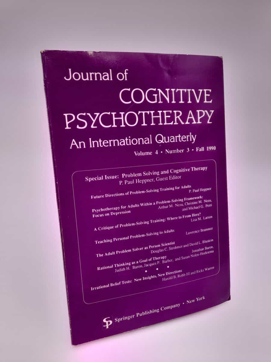 Journal of cognitive psychotherapy : 1990/3