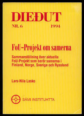 Lars-Nila Lasko : FoU-projekt om samerna