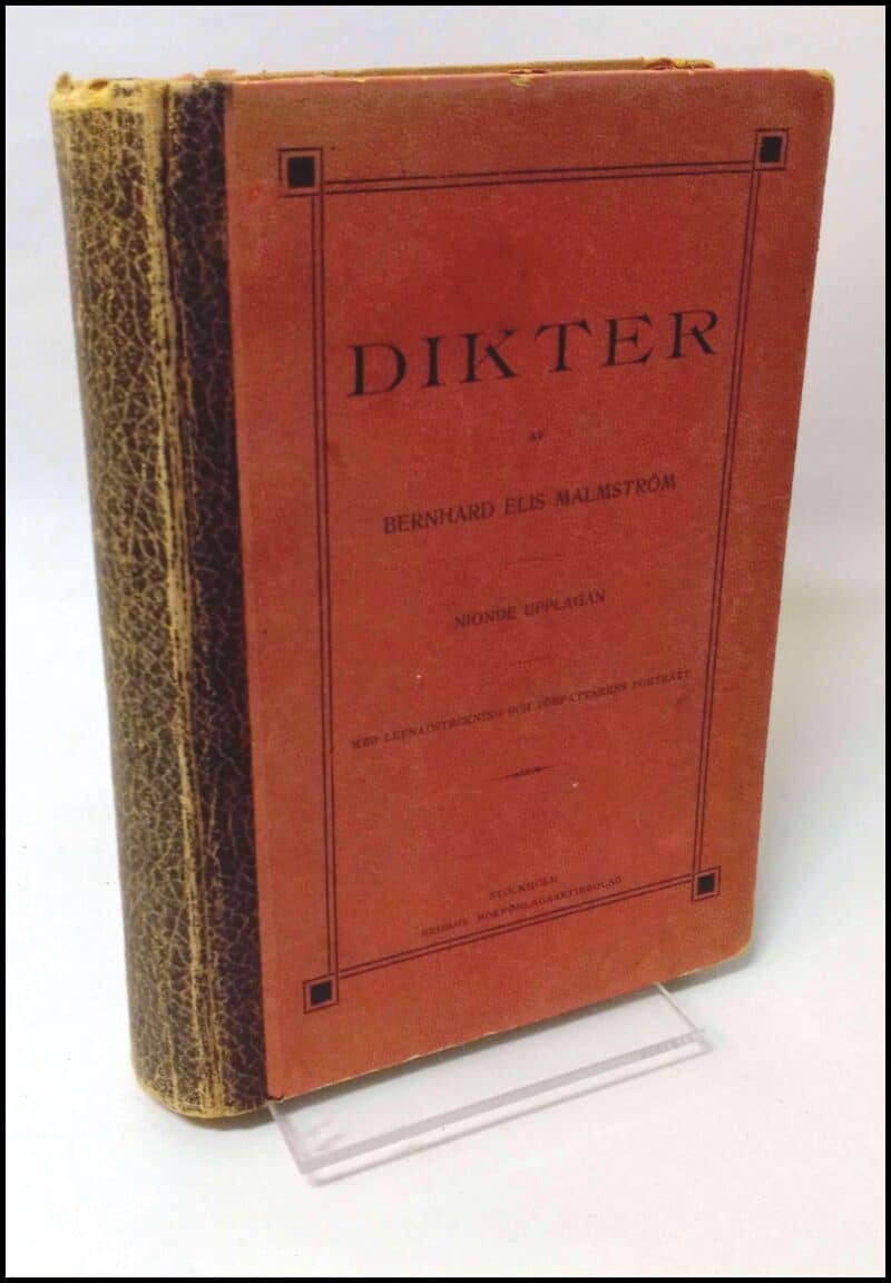 Bernhard Elis Malmström : Dikter