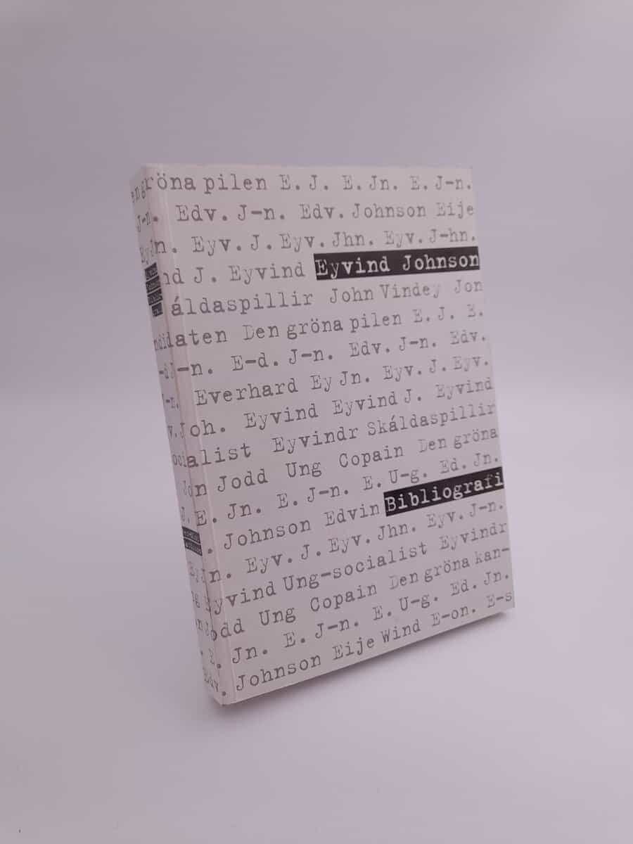 Per-Olof Mattsson : Eyvind Johnson