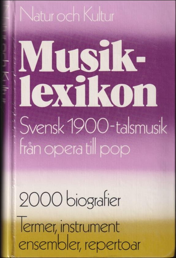 Thomas Boltenstern : Musiklexikon