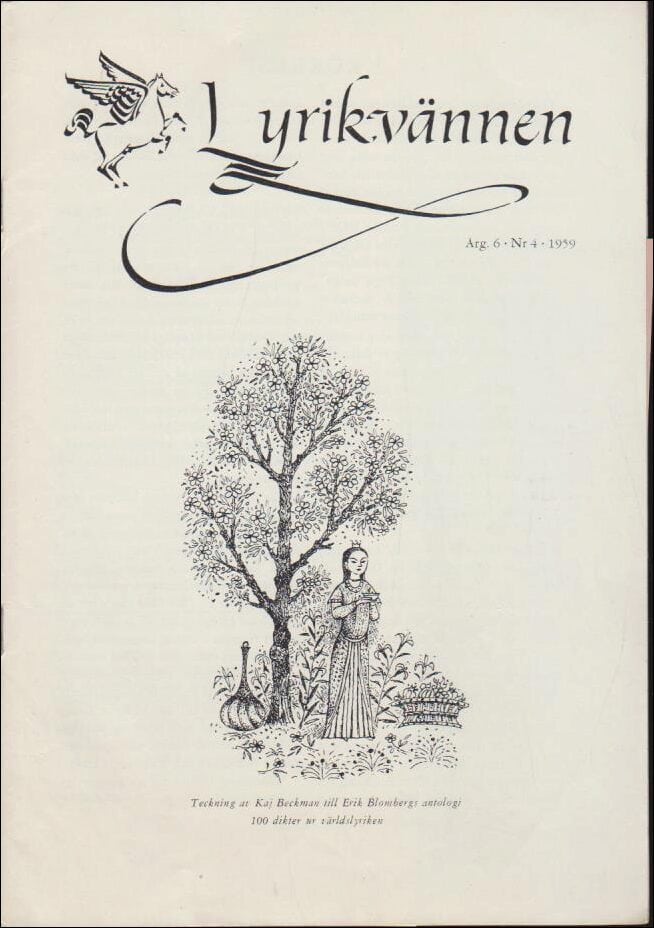 Lyrikvännen : 1959 / 4