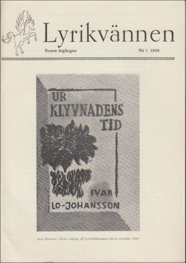 Lyrikvännen : 1958 / 1