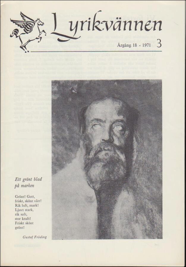 Lyrikvännen : 1971 / 3
