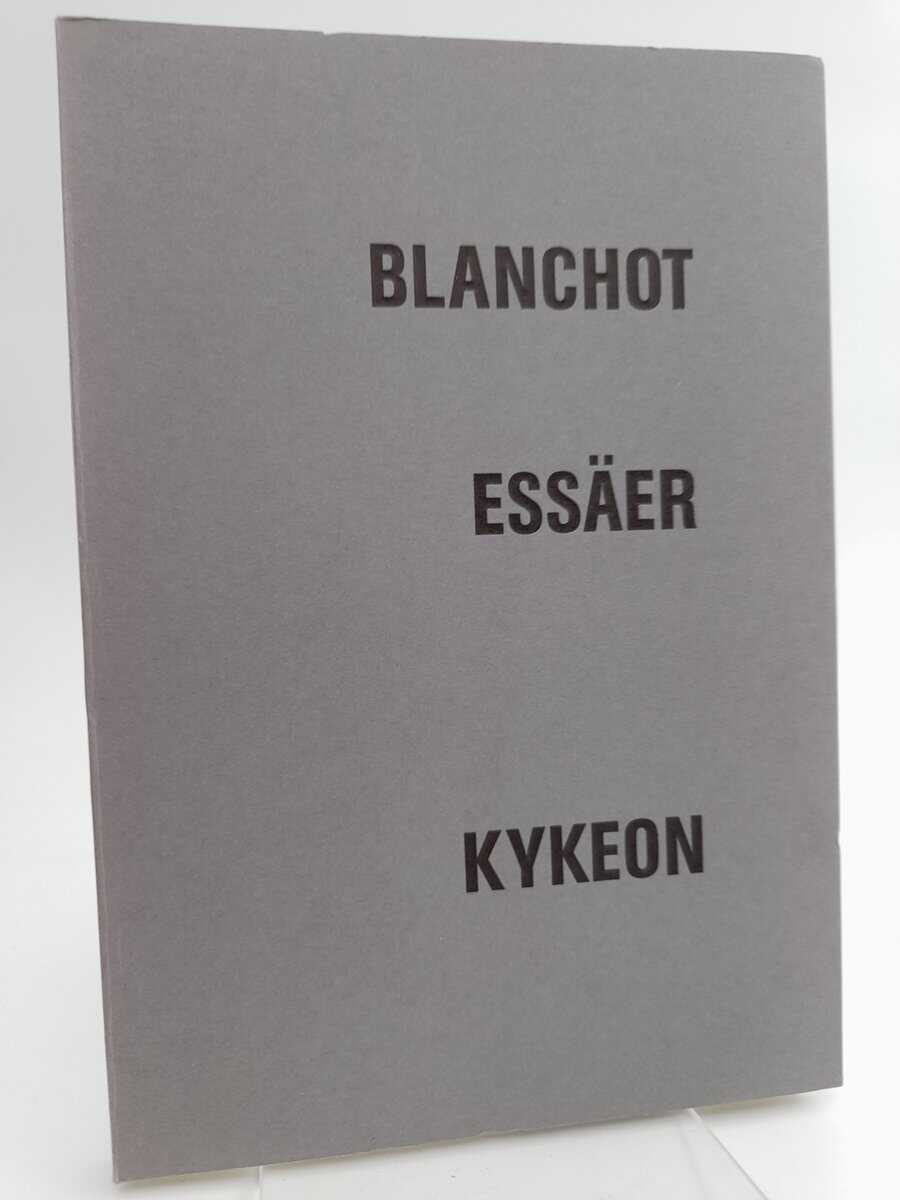 Maurice Blanchot : Essäer