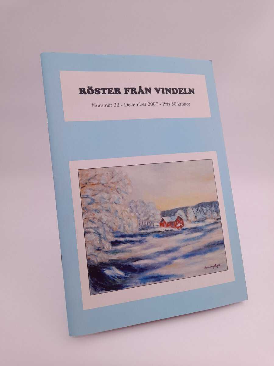 Röster från Vindeln : 2007/30