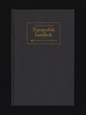 Christer Hellmark : Typografisk handbok