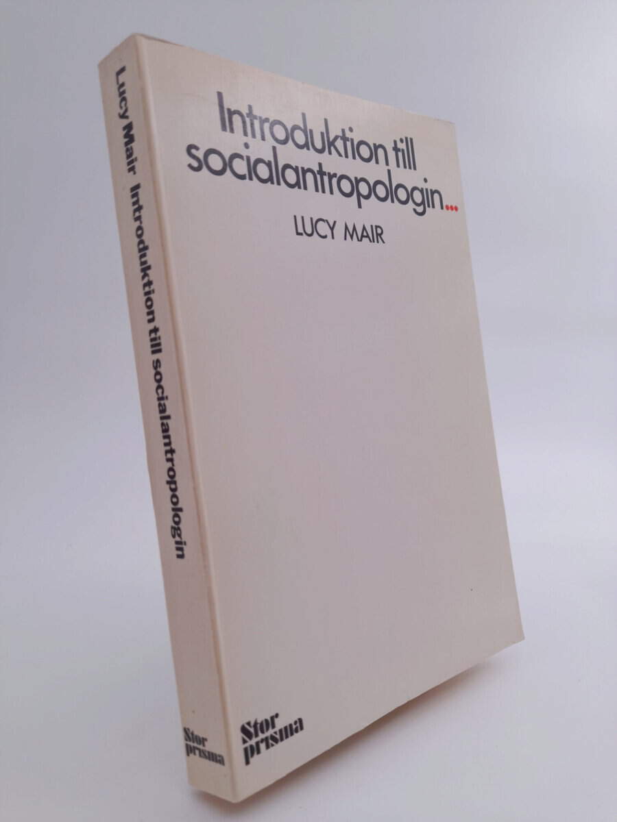 Lucy Mair : Introduktion till socialantropologin