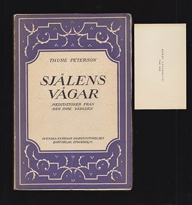 Thure Peterson : Själens vägar