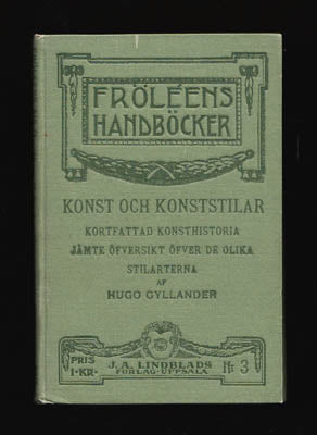 Hugo Gyllander : Konst och konststilar