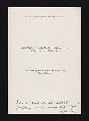 Ahlberg, Gunnar med flera : Gotländska fiskelägen