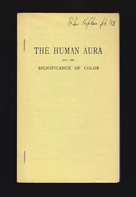 W. J. Colville : The Human Aura and the Significance of Color